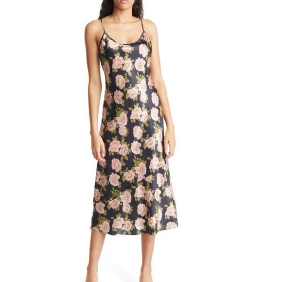 🌿NWT Reformation Alisal Silk Slipdress